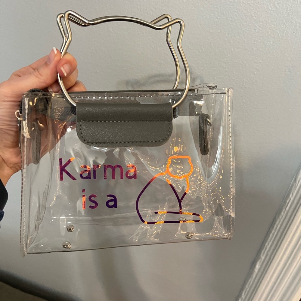 Taylor Swift Eras Tour Clear Stadium Bags - Gray